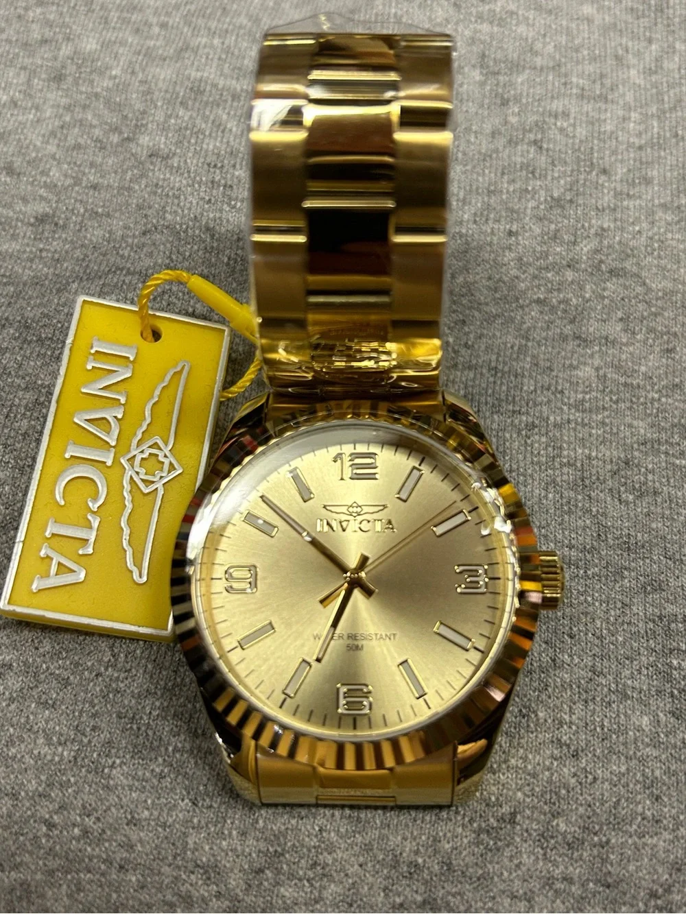 *NEW* Invicta Specialty Quartz Gold Dial 43mm Men's Watch 47460